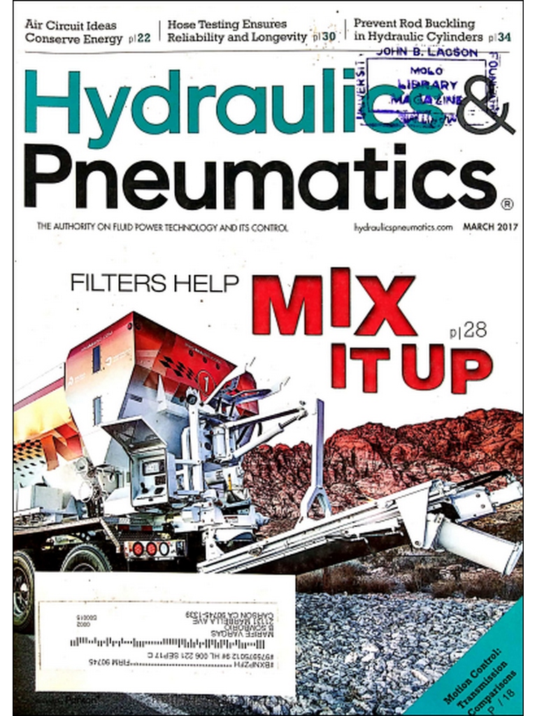 Hydraulics & pneumatics Mar. 2017